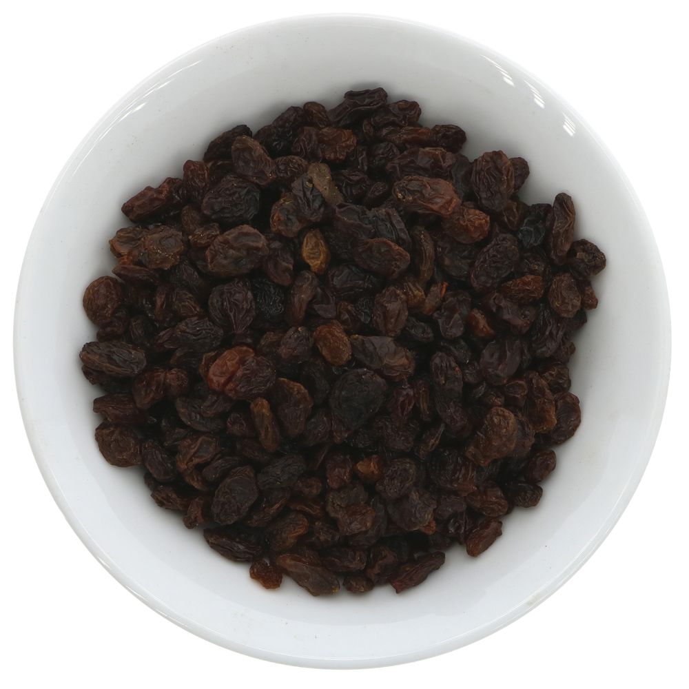 Sultanas, seedless